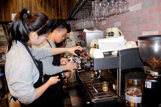 唯咖啡北京珠江帝景店学员下店培训实录3